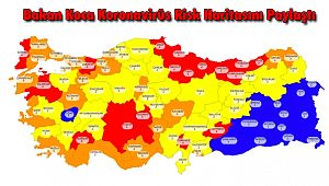 Bakan Koca Koronavirüs Risk Haritasını Paylaştı