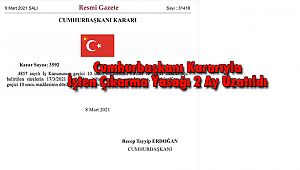 Cumhurbaşkanı Kararıyla İşten Çıkarma Yasağı 2 Ay Uzatıldı