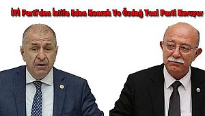 İYİ Parti'den İstifa Eden Koncuk Ve Özdağ Yeni Parti Kuruyor