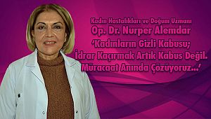 Kadınların Gizli Kabusu; İdrar Kaçırmaya Anında Çözüm