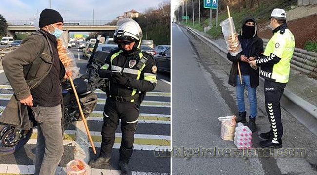 Taşıt yolunda seyyar satıcılık ve dilencilik yapan şahıslara CEZA