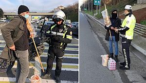 Taşıt yolunda seyyar satıcılık ve dilencilik yapan şahıslara CEZA 