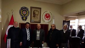 Vali Tutulmaz' dan Polis Derneğine ZİYARET 