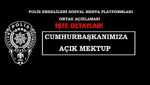 Cumhurbaşkanı Erdağan'a AÇIK MEKTUP 