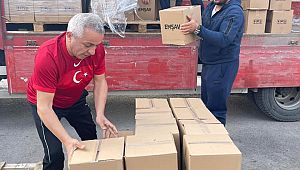 EMŞAV'dan Şehit Ailelerine Ramazan GIDA YARDIMI 