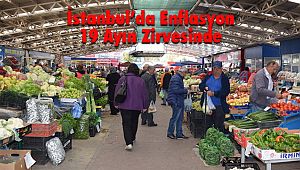 İstanbul’da Enflasyon 19 Ayın Zirvesinde