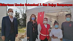 Rekortmen Liseden Geleneksel 5. Kan Bağışı Kampanyası