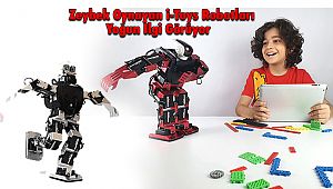 Zeybek Oynayan i-Toys Robotları Yoğun İlgi Görüyor 
