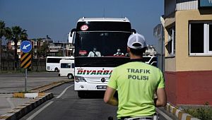 Adana Otogar'da TRAFİK DENETİMİ 