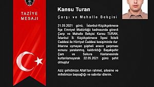 EGM Aktaş'tan ŞEHİT Mahalle Bekçisi İçin TAZİYE Mesajı 