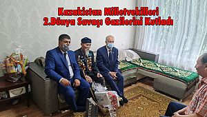 Kazakistan Milletvekilleri 2.Dünya Savaşı Gazilerini Kutladı