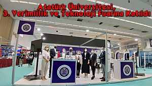 Atatürk Üniversitesi,  3. Verimlilik ve Teknoloji Fuarına Katıldı