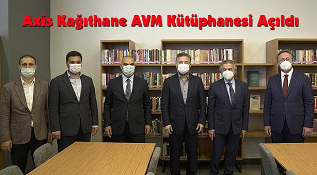 Axis Kağıthane AVM Kütüphanesi Açıldı
