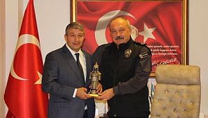 Başkan Haberal'dan Konya Emniyet Müdürü Aydın'a ZİYARET 