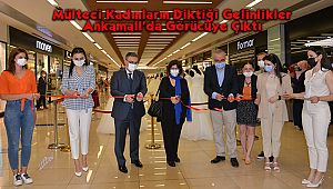 Mülteci Kadınların Diktiği Gelinlikler Ankamall’da Görücüye Çıktı