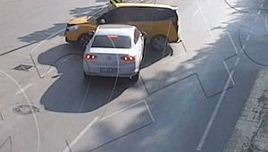 Trafik kazaları MOBESE kameralarına Yakalandı 