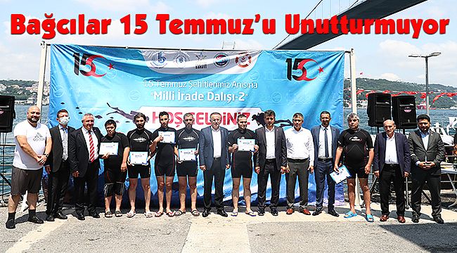 Bağcılar 15 Temmuz’u Unutturmuyor
