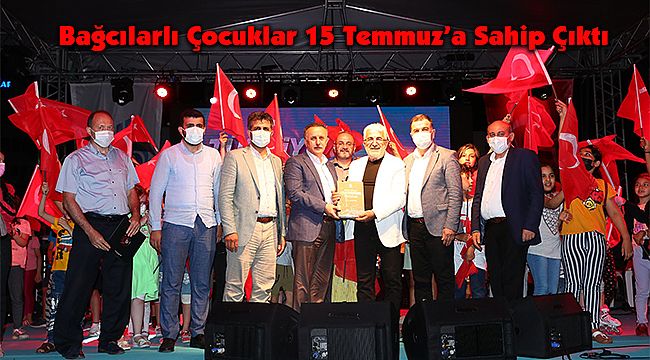 Bağcılarlı Çocuklar 15 Temmuz’a Sahip Çıktı