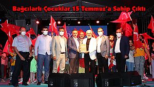 Bağcılarlı Çocuklar 15 Temmuz’a Sahip Çıktı