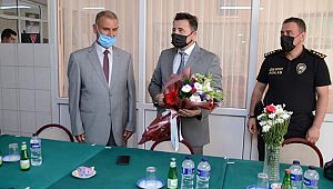  Balıkesir Emniyet Müdürü Polis Emeklileriyle Bayramlaştı 