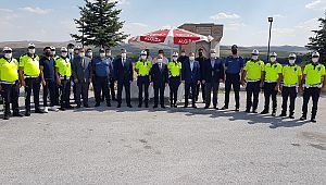 EGM Aktaş, Polisleri denetledi, bayramlarını kutladı 