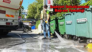 Esenyurt Sokaklarında Bayram Temizliği