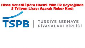 Hisse Senedi İşlem Hacmi Rekor Kırdı