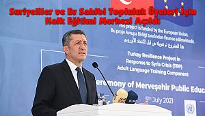 Suriyeliler ve Ev Sahibi Topluluk Üyeleri İçin Halk Eğitimi Merkezi Açıldı