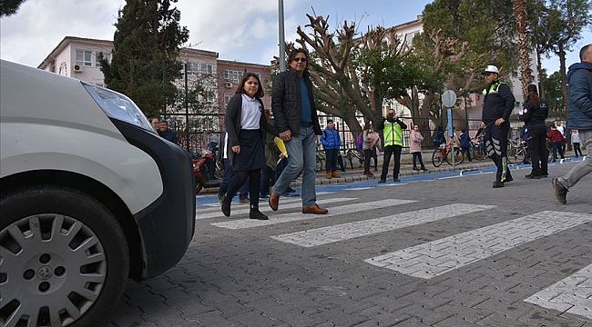 Trafikte yaya önceliği kuralını ihlal edenlere ceza yağdı
