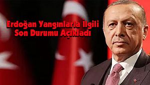 Erdoğan Yangınlarla İlgili Son Durumu Açıkladı