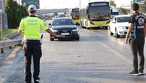 İstanbul'da ÇAKARLI ARAÇ Denetimi 