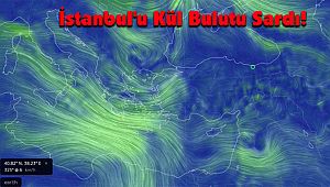 İstanbul'u Kül Bulutu Sardı!