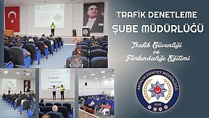 Öğretmenlere Trafik Güvenliği Eğitimi Verildi