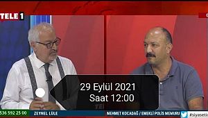 Polis sorunları yarın TELE 1 TV'de anlatılacak