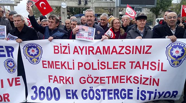 Polisler TAHSİL FARKI gözetmeksizin 3600 Ek Gösterge İstiyor..!