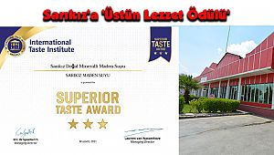 Sarıkız'a 'Üstün Lezzet Ödülü' 