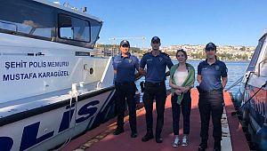 Şehit Polisin Kızı babasının adını taşıyan bota konuk oldu