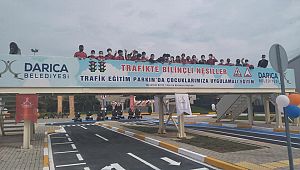 Trafik Eğitim Parkı Törenle Açıldı