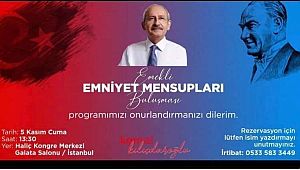 Emekli Polisler İstanbul'da Yemekli Toplantıda Buluşuyor..!