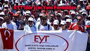 EYT'liler İçin Yeni Formüller
