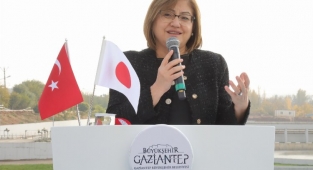 Japonya heyeti, 'Gaziantep İleri Biyolojik Arıtma Tesisi'ni gezdi