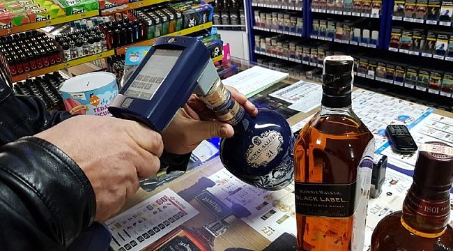 Operasyonlarda 19 bin 367 litre kaçak/sahte alkollü içki ele geçirildi