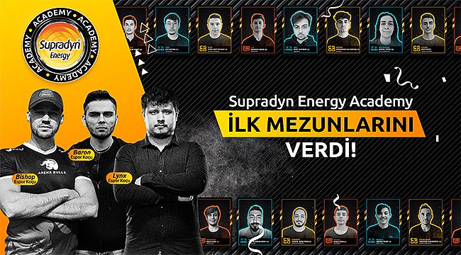 'Supradyn Energy Gaming Academy' İlk Mezunlarını Verdi