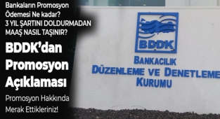 BDDK'dan Promosyon Açıklaması