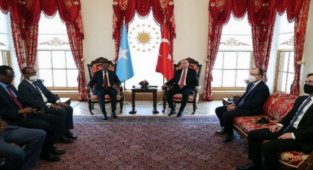 Cumhurbaşkanı Erdoğan Afrikalı mevkidaşlarını Dolmabahçe'de ağırladı