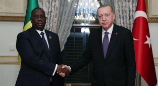 Cumhurbaşkanı Erdoğan, Senegal Cumhurbaşkanı ile Görüştü