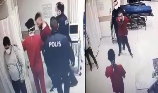 Didim'de doktora kafa atan şüpheli tutuklandı
