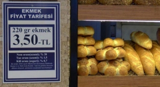 İstanbul'da Ekmek Yine Zamlandı! Ekmek Fiyatı 3,5 Lira Oldu!