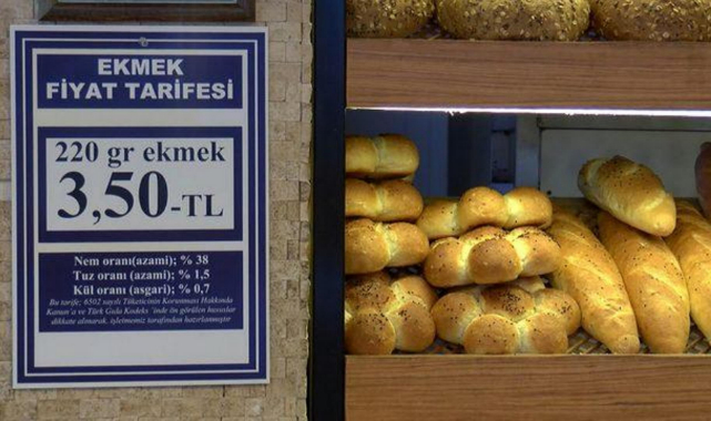 İstanbul'da Ekmek Yine Zamlandı! Ekmek Fiyatı 3,5 Lira Oldu!