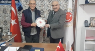 Şairler Derneği Başkanı Kahraman'dan Polis Derneğine ZİYARET